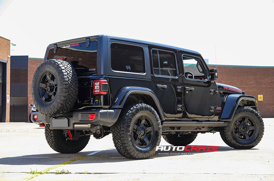 JEEP WRANGLER ROCKSTAR XD 2 MATTE BLACK